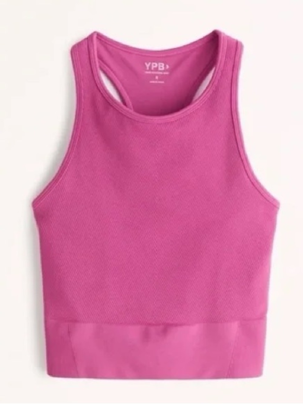 YPB Abercrombie & Fitch Fuchsia SeamlessCore Tank
